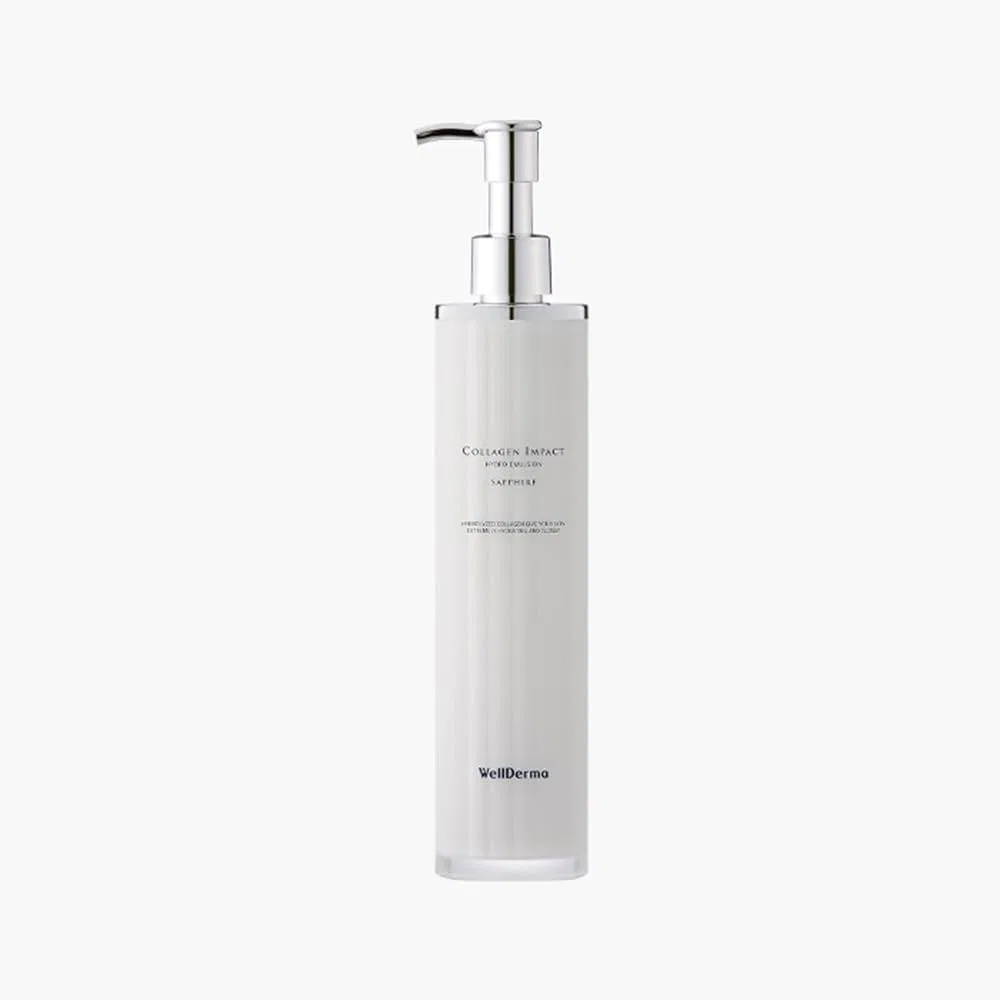 Сыворотка Wellderma — С коллагеном Sapphire Collagen Impact Hydro Emulsion, 100 мл