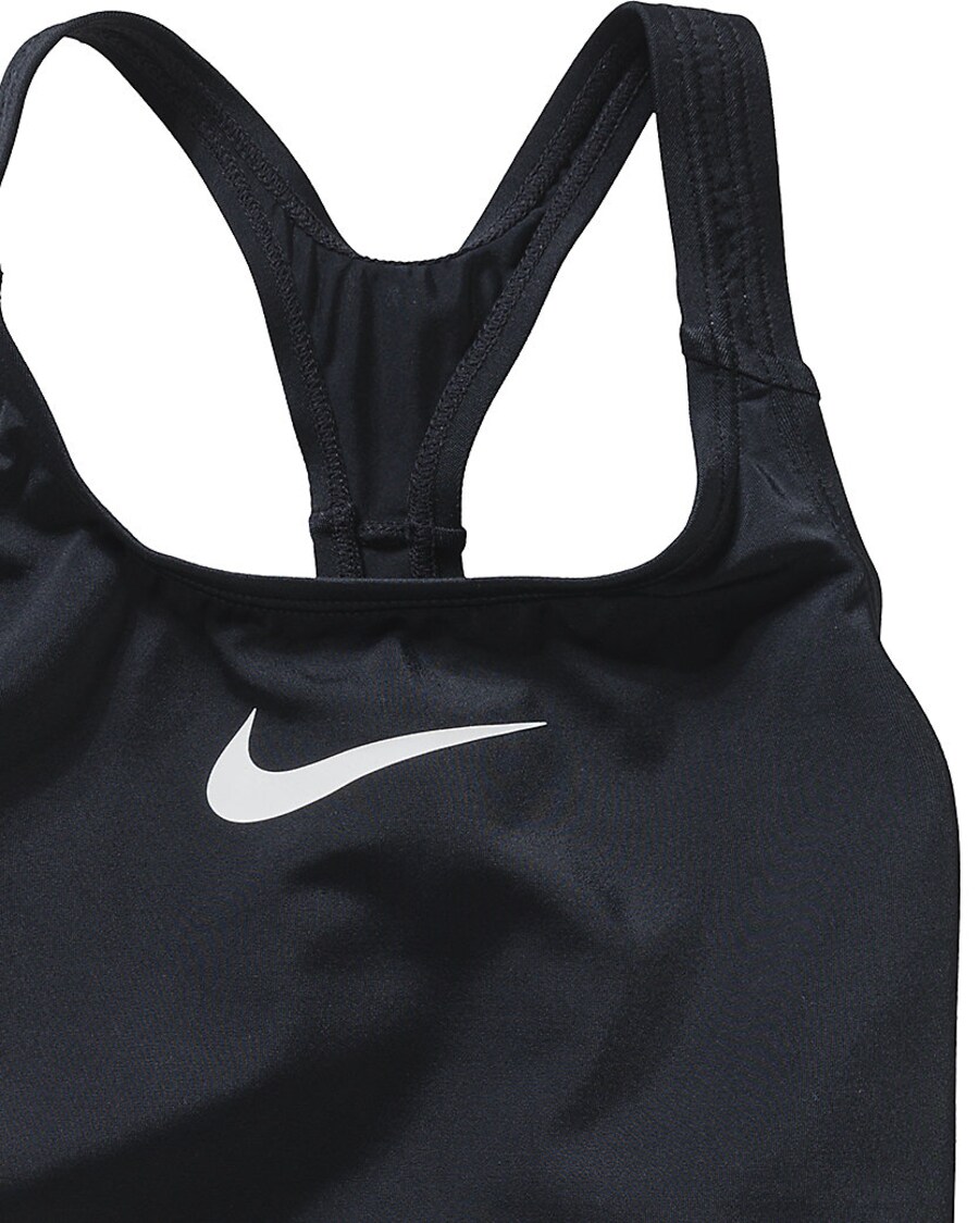 Спортивные купальники без косточек Nike Swim, черный — фото 3