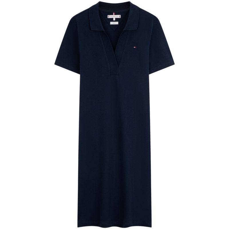 

Женское платье с коротким рукавом Tommy Hilfiger, синий