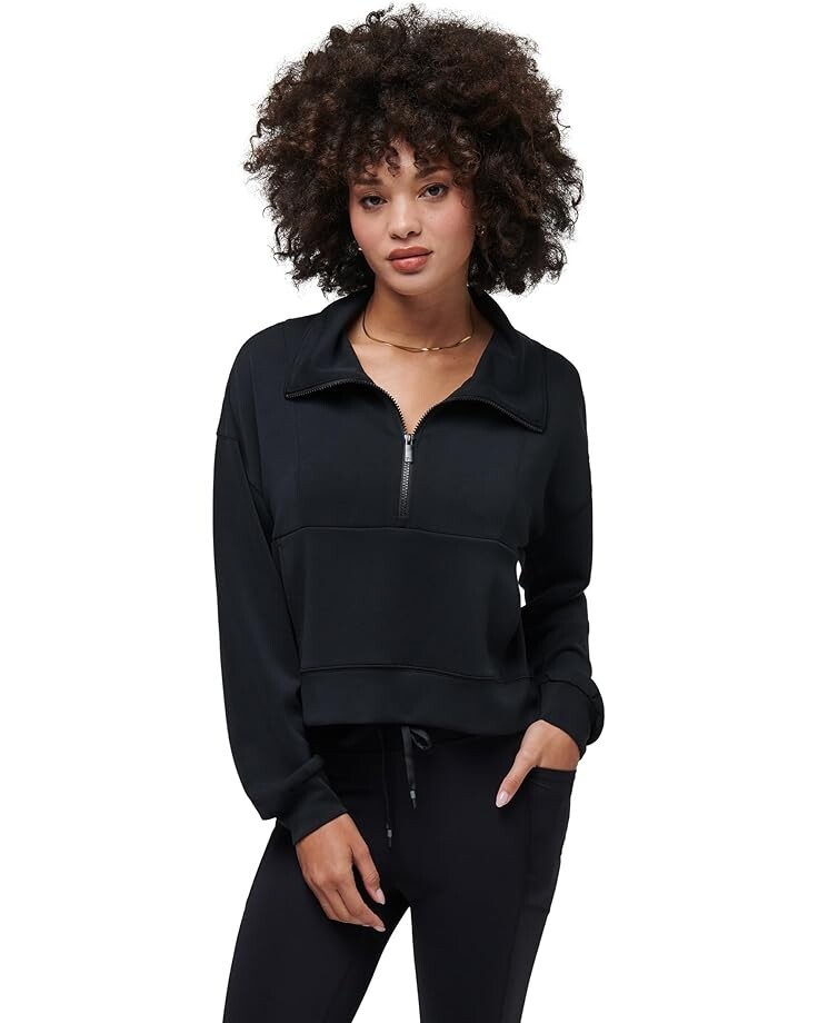 

Толстовка TravisMathew Skyloft Soft 1/2 Zip, черный