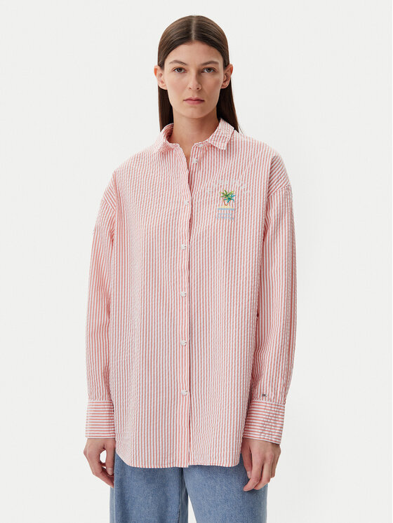 

Свободная рубашка G-Fete NP0A4IFM Napapijri, розовый