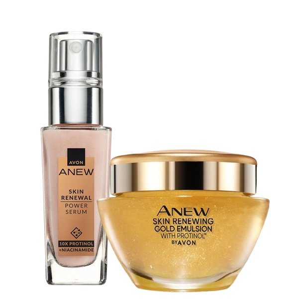 

Набор AVON Anew с Protinol [Эмульсия + Сыворотка]