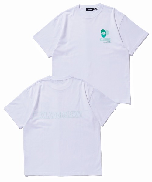 

XLARGE Футболка с коротким рукавом, оверсайз, VISUAL TECHNOLOGIES, белый