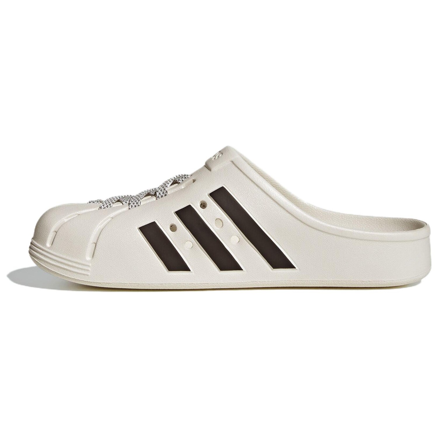 Сабо Adidas Adilette Clogs 'White Black'