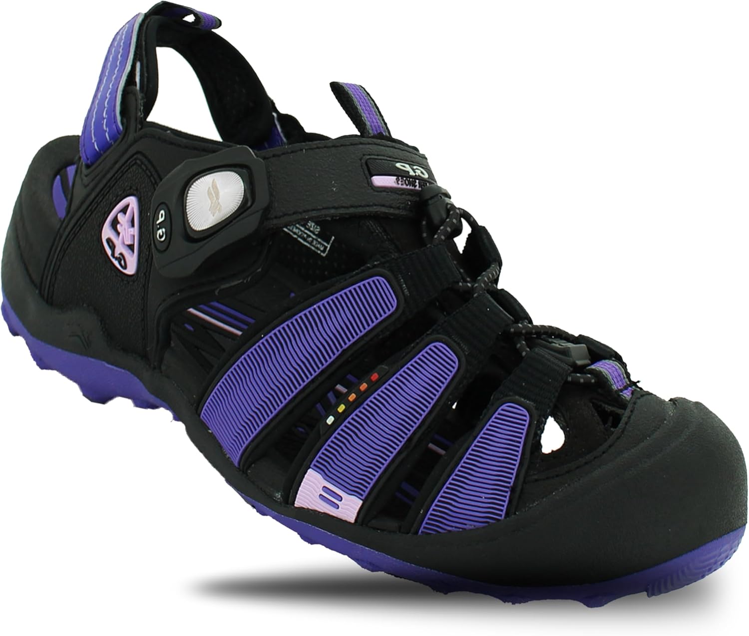 

Сандалии Gold Pigeon с защитой для носка, легкое защелкивающееся закрытие Gold Pigeon Shoes, пурпурный