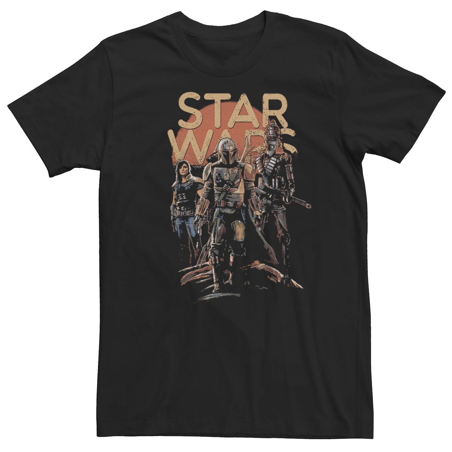 

Мужская футболка The Mandalorian Person Entourage Star Wars