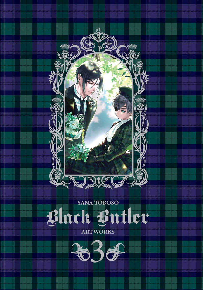 

Манга Yana Toboso Artworks Black Butler Volume 3 (Hardcover)