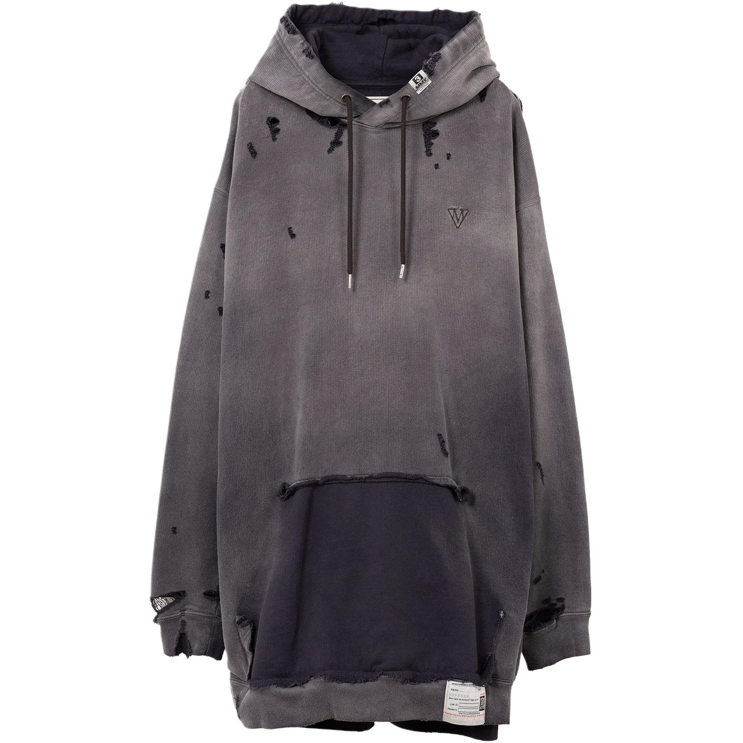 

Толстовка FW25 женская Maison Mihara Yasuhiro, черный