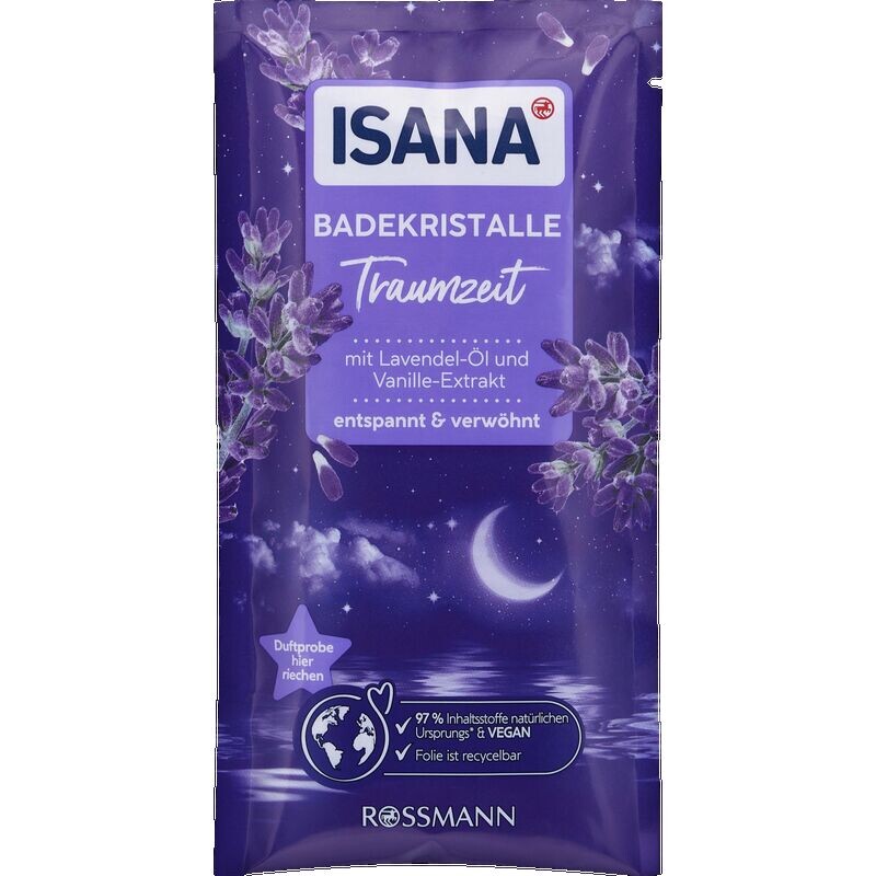 

Кристаллы для ванны, время снов ISANA, 80 g