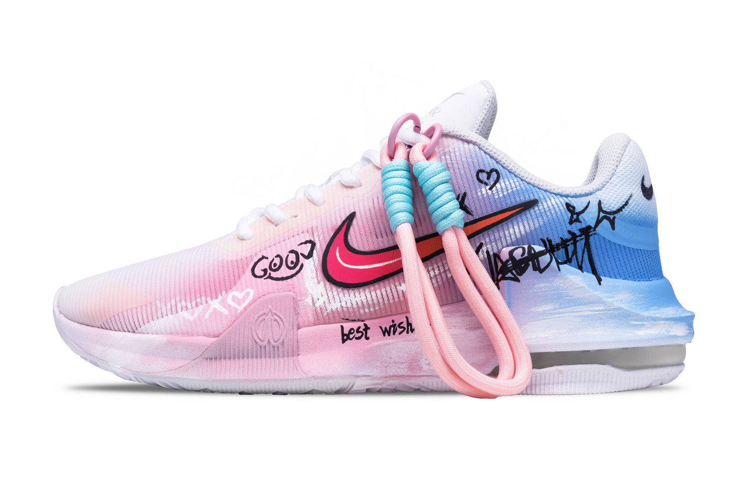 

Nike Мужские баскетбольные кроссовки Air Max Impact 4 Mid Top розового цвета, цвет Pink