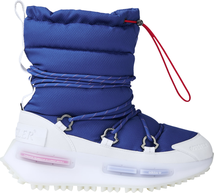 

Кроссовки Moncler x NMD_S1 Mid GORE-TEX 'The Art of Exploration - Royal Blue', синий