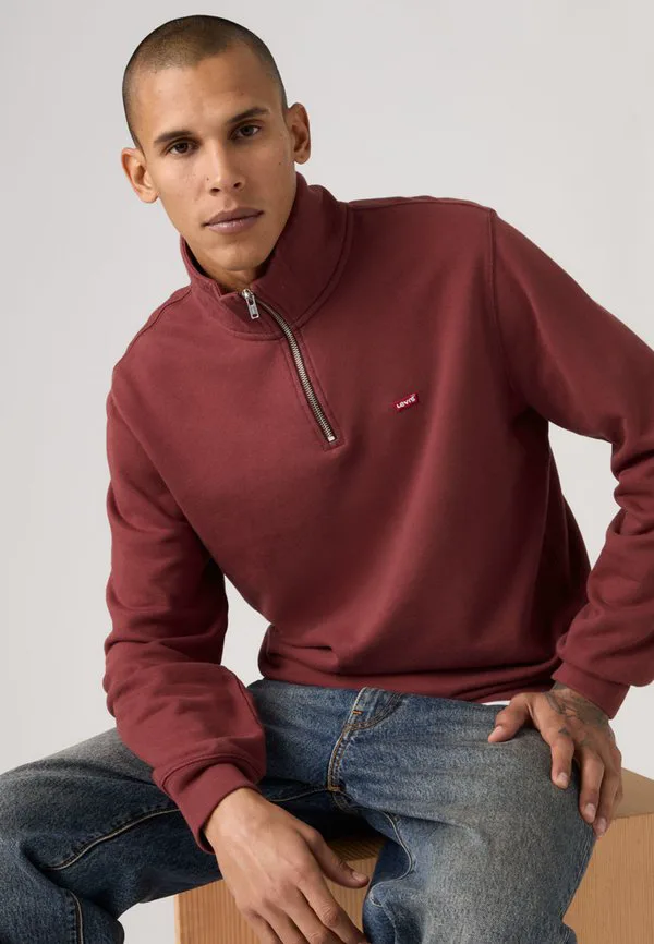 Оригинальная толстовка на молнии Levi'S, Oxblood — фото 2