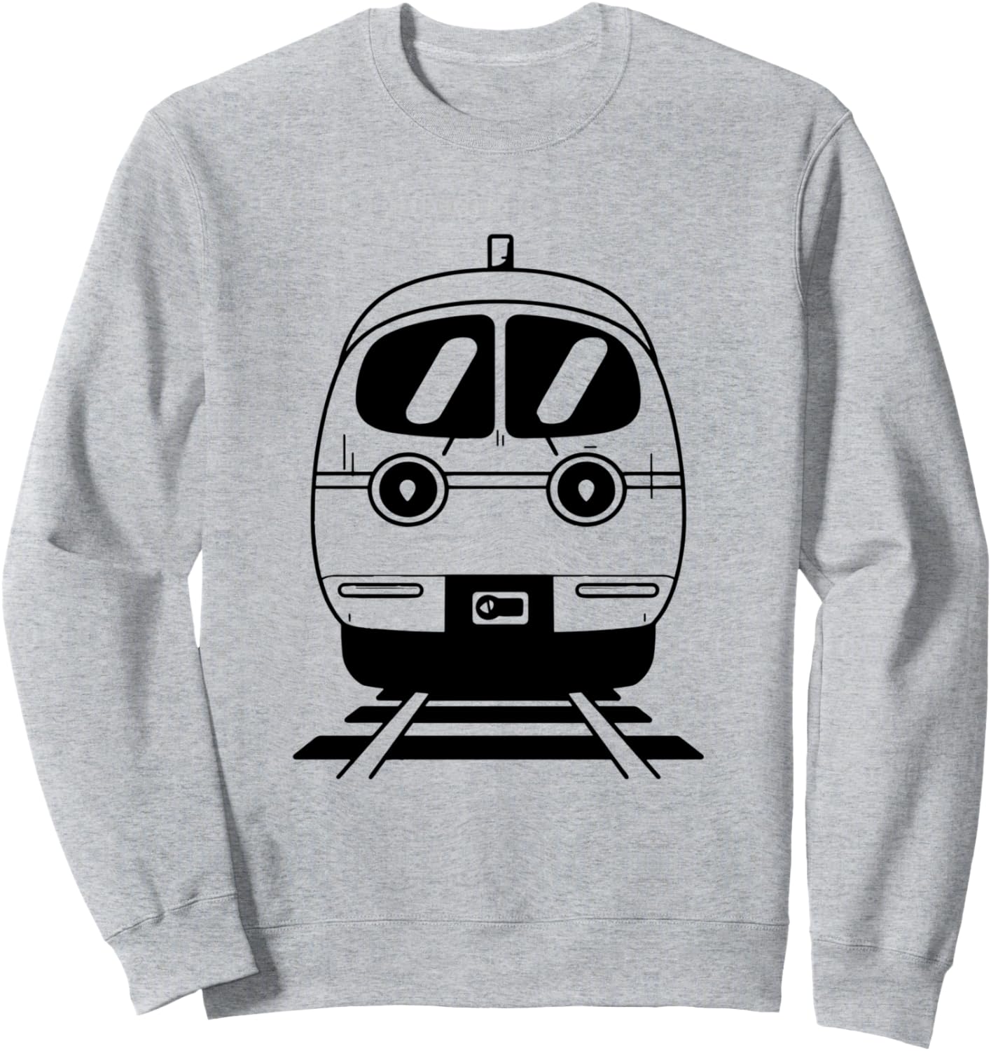 

Толстовка для любителей мультяшных поездов Funny Train Spotter Graphic Shirts And Giveaways, серый