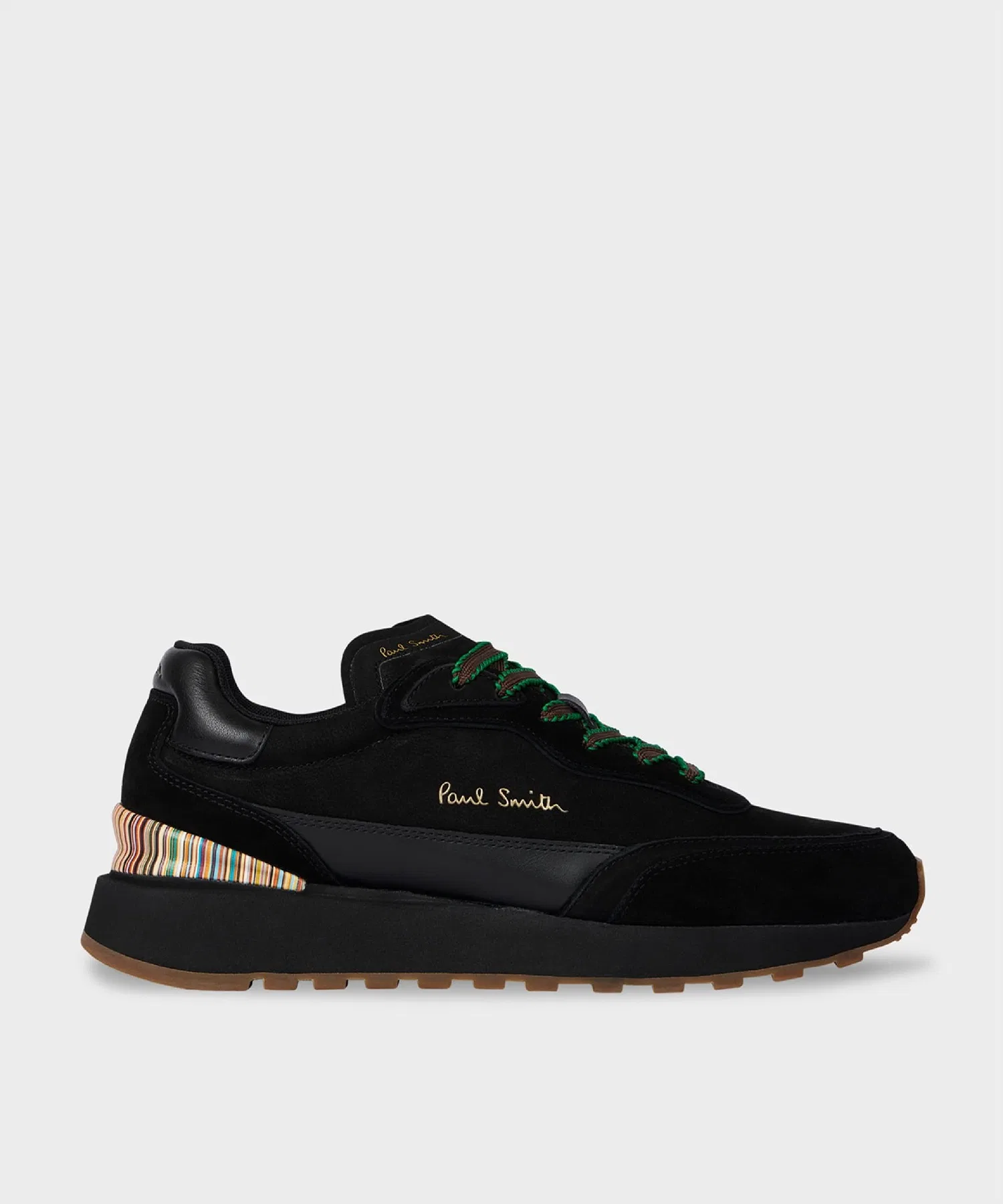 Мужские кожаные кроссовки Paul Smith Aston чёрные