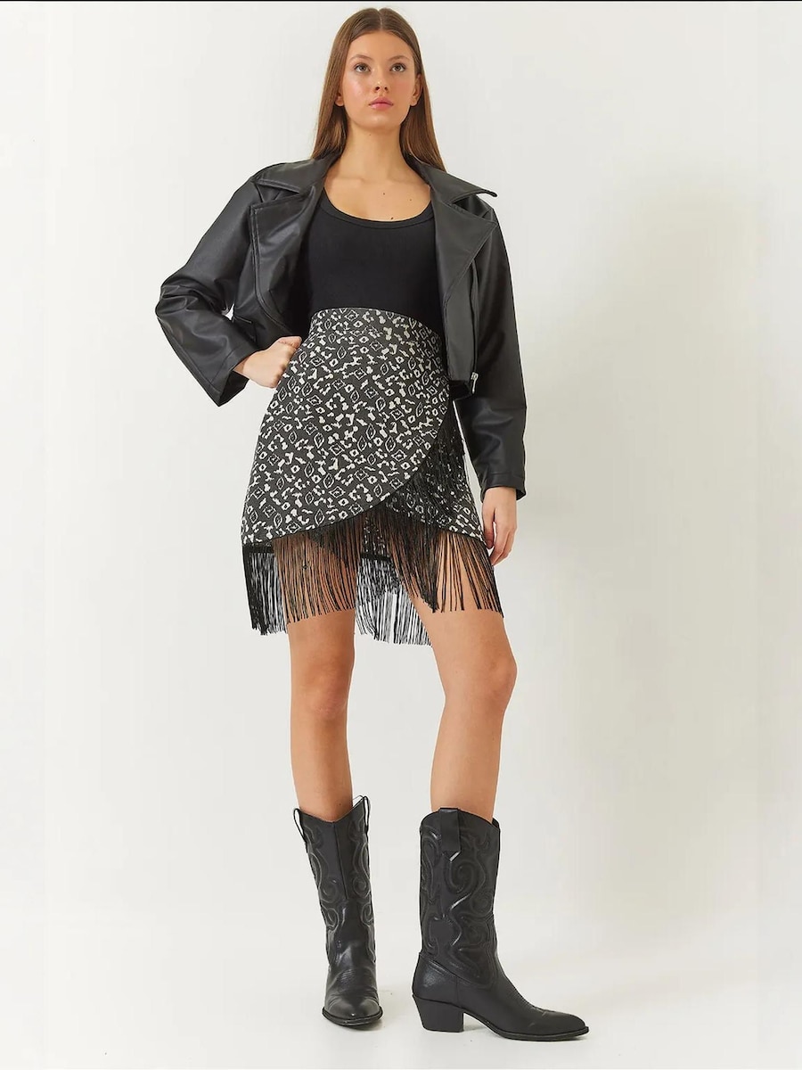 

Юбка Bianco Lucci, темно-серый