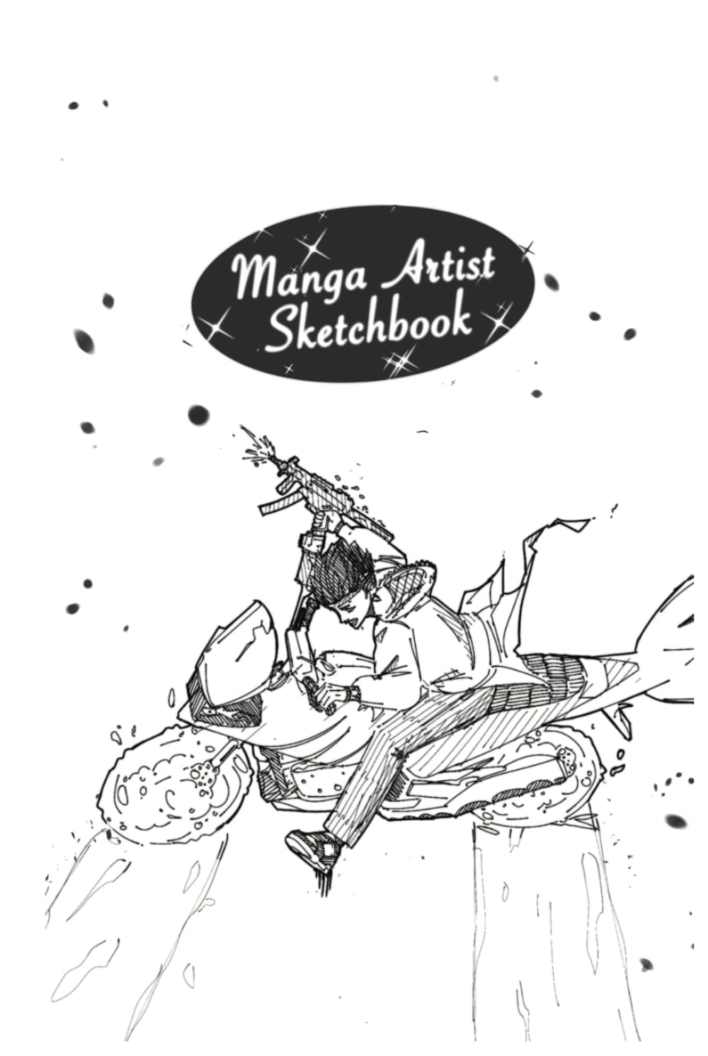 

Anime & Manga Sketchbook: For Artist and Illustrators of Every Age & Level | Hardcover | 75 Pages | For Drawing, Illustrating, & Concept Art