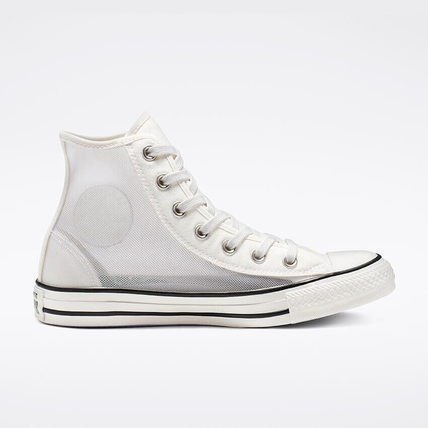 Белые высокие кеды Converse Chuck Taylor All Star Ladies See Thru, белый — фото 3