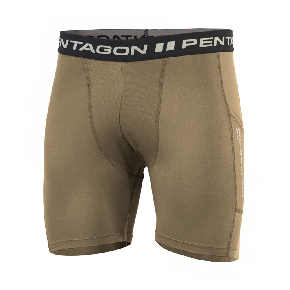 

Леггинсы Pentagon Apollo Tac Fresh Short, коричневый