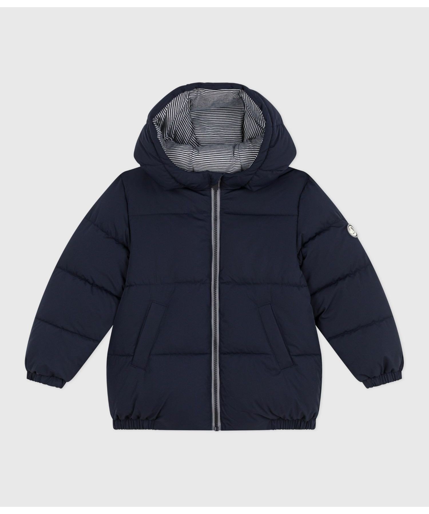 Стеганая куртка с капюшоном PETIT BATEAU, Navy
