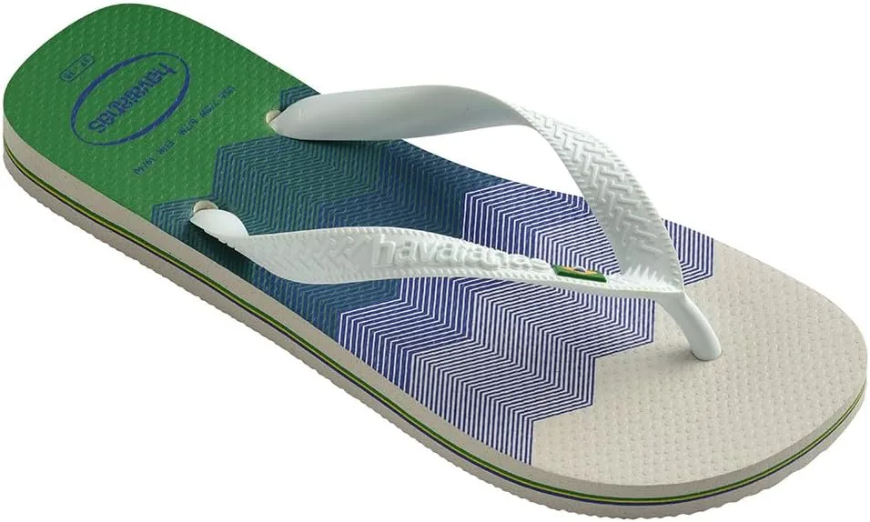 Шлепанцы Havaianas Brasil Fresh, белый — фото 3