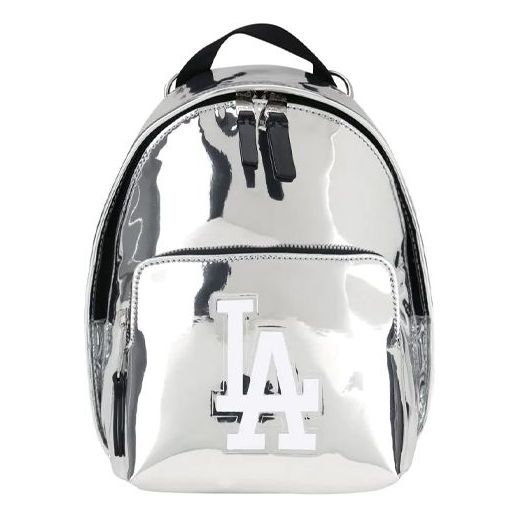 

Сумка-мессенджер на плечо с символикой команды Los Angeles Dodgers, серебристая, MLB LA
