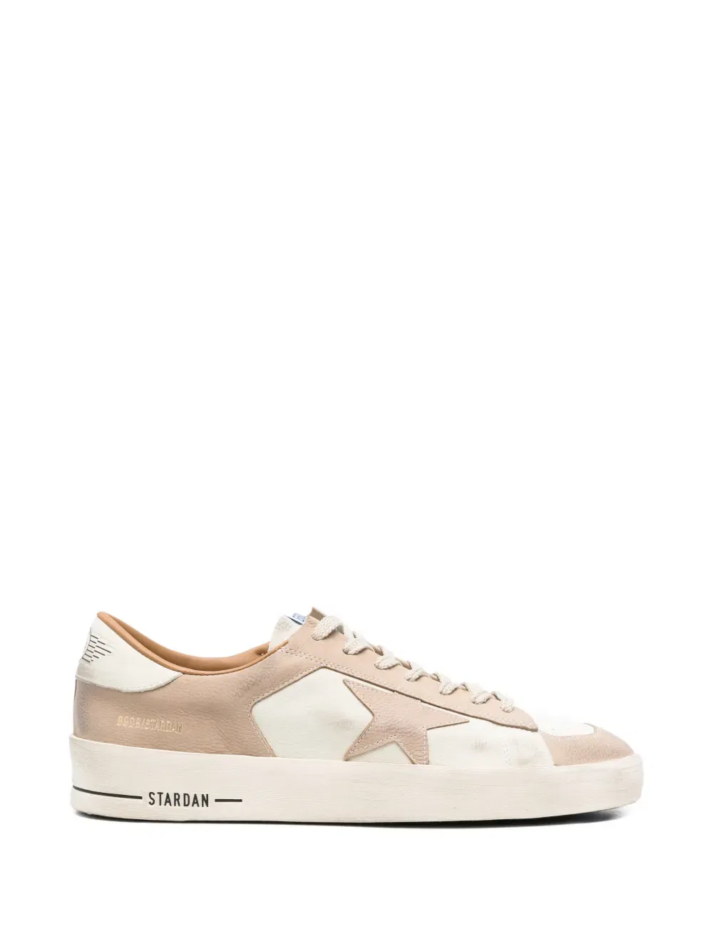 Кроссовки Stardan со звездными деталями Golden Goose, нейтральный