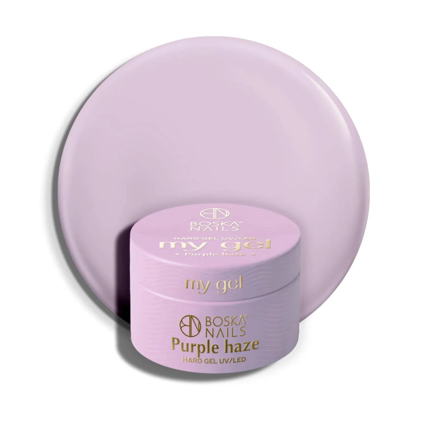 Гель для наращивания ногтей My Gel Purple Haze, 15 мл, фиолетовый Boska Nails, Purple Haze