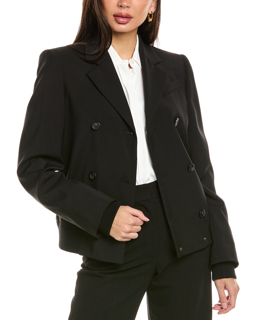 

Куртка шерстяная Sportmax Fascia, черный