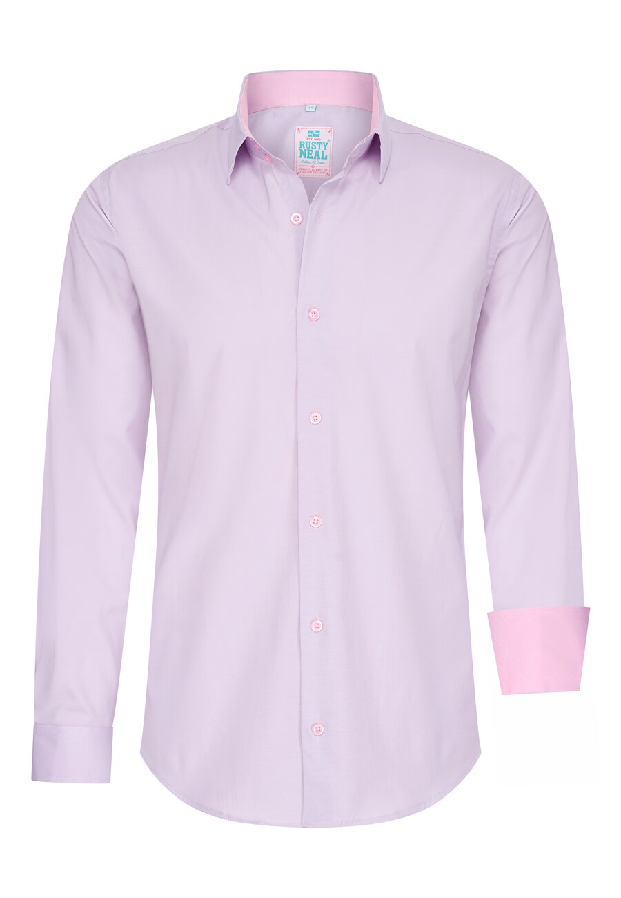 

Рубашка Slim Fit на пуговицах Rusty Neal, светло-фиолетовый