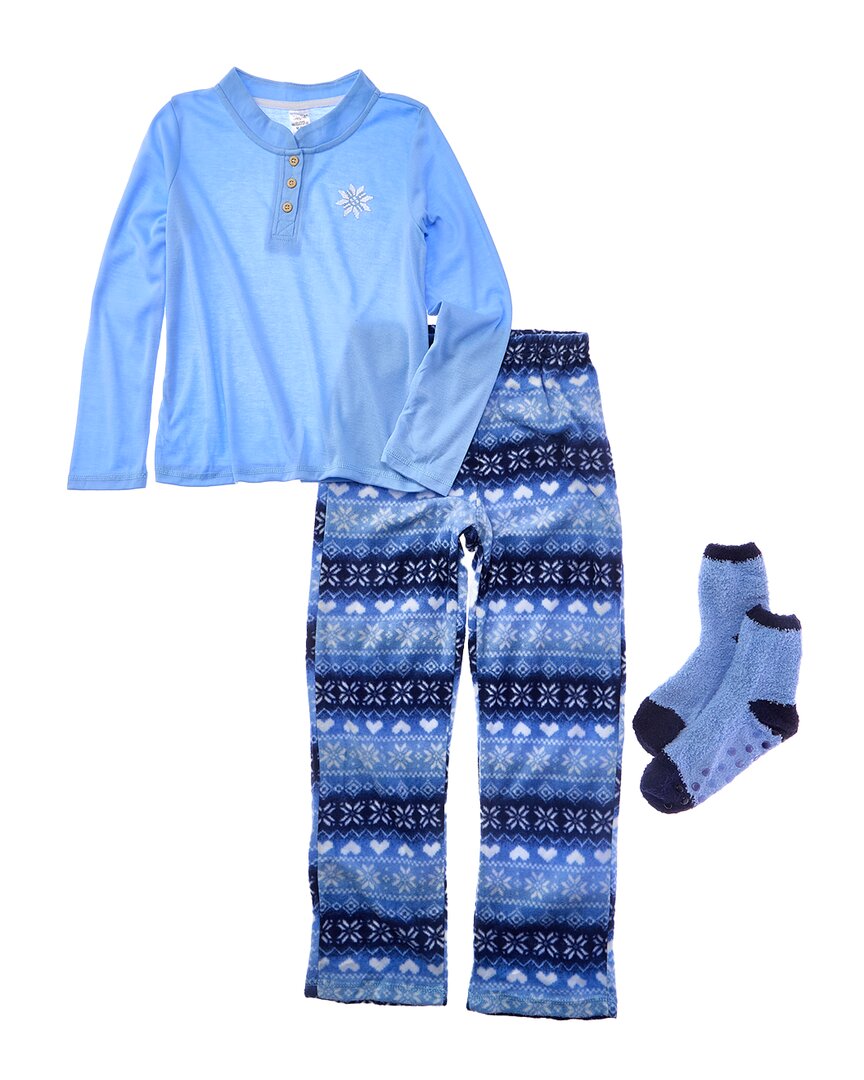 

Уютный пижамный комплект Rene Rofe из 4 предметов René Rofé, синий