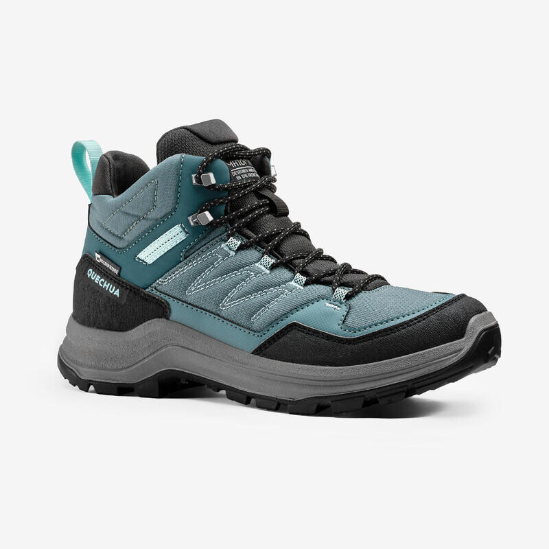 

Горные ботинки Quechua, цвет verde gris oscuro/carbon grey/-