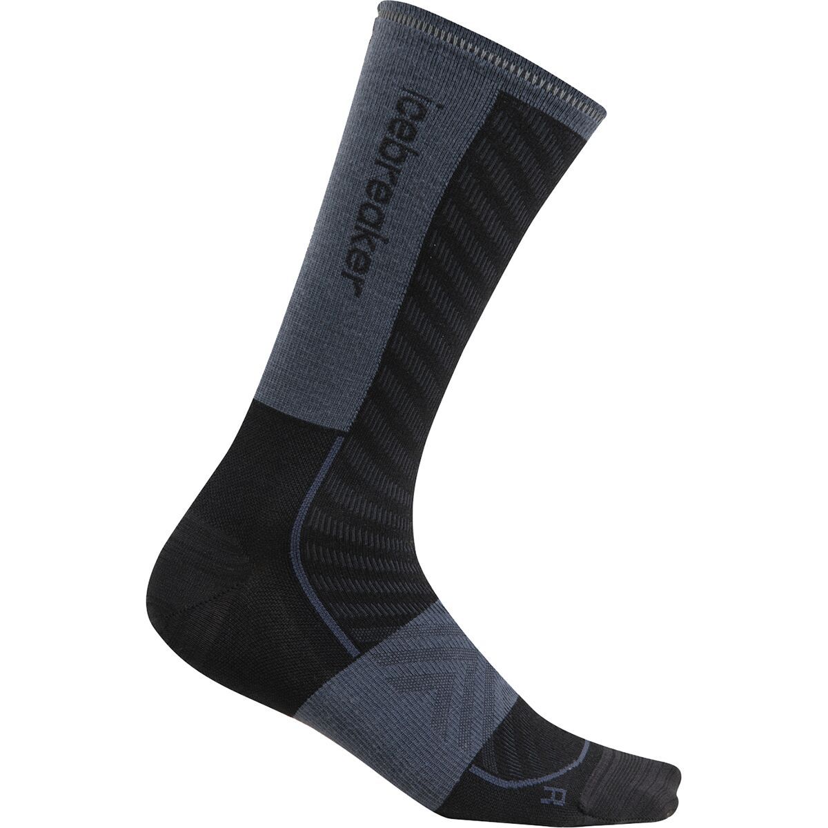 

Носки Merino Run+ Ultralight Crew Icebreaker, мультиколор