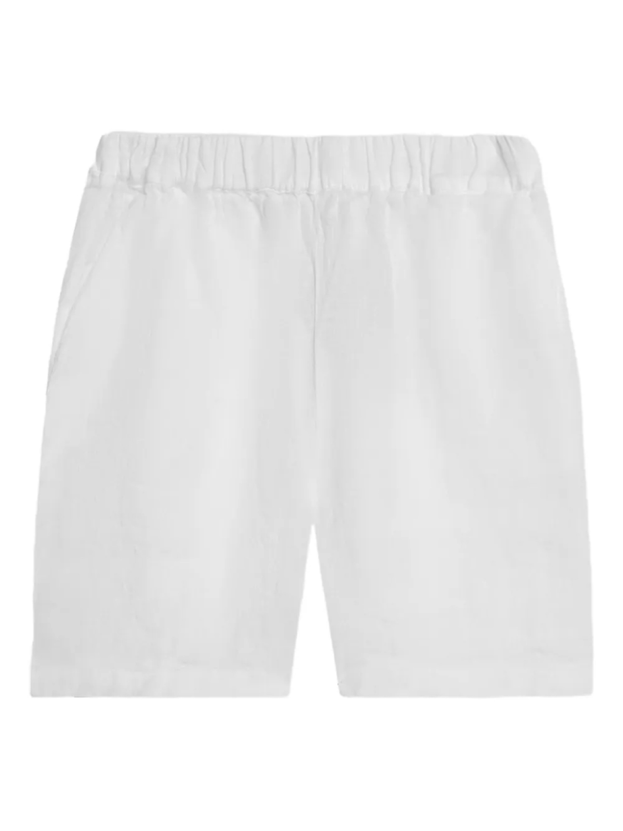 

Льняные шорты с эластичной талией Brooks Brothers, белый
