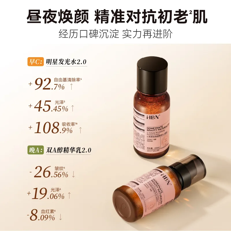 HBN Набор для ухода за кожей Water Cream, [Box B]Luminous Water+Serums[Official Box] — фото 4