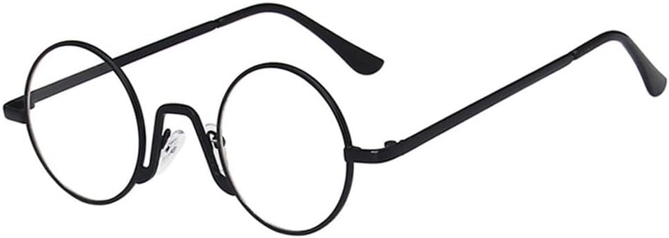 

Винтажные маленькие круглые солнцезащитные очки для мужчин, модные солнцезащитные очки UV400 для женщин, ретро-панк, металлические черные солнцезащитные очки TKKTLLT, Black-clear