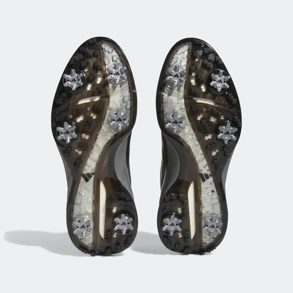 Мужские гольф-кроссовки Adidas ZG23, черный/темно-серебристый/металлик — фото 2