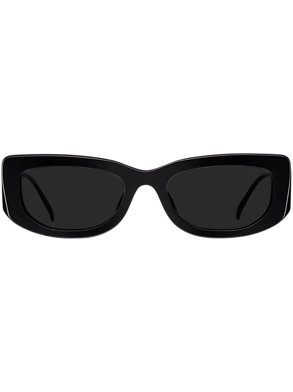 

Солнцезащитные очки Symbole в прямоугольной оправе Prada Eyewear, черный