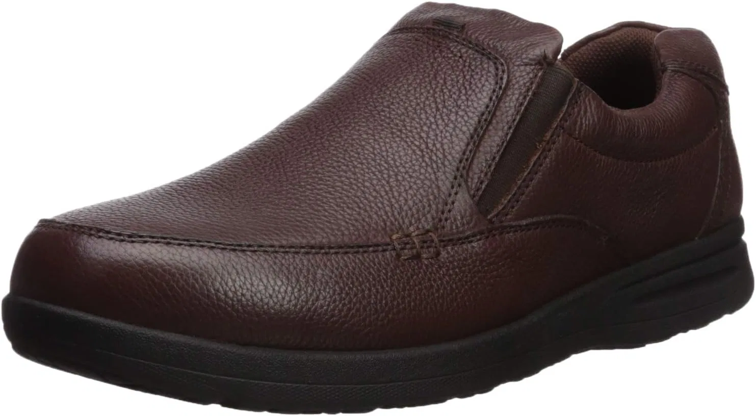 Лоферы Nunn Bush Cam Moc Toe Slip-On, коричневая кожа