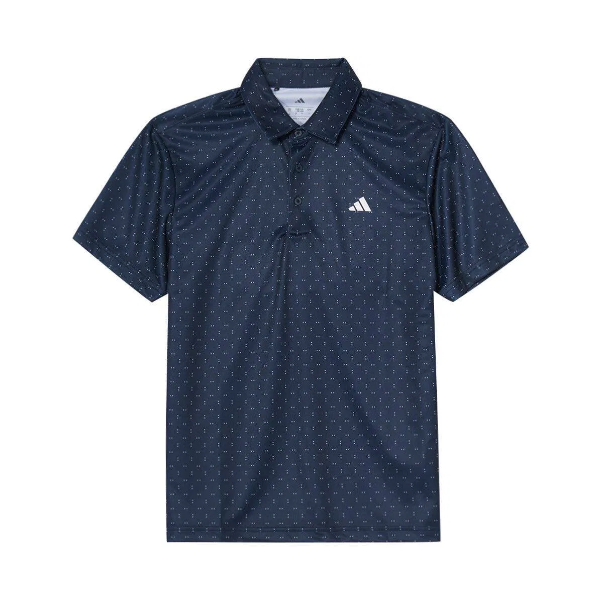 Поло Adidas мужское темно-синее