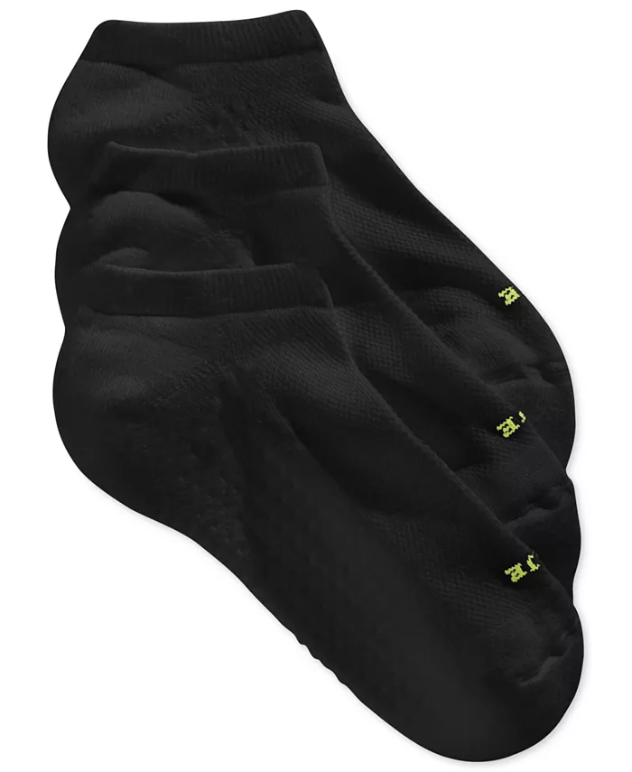 

Женские носки Air Cushion No Show 3 Pack U12798 Hue, черный