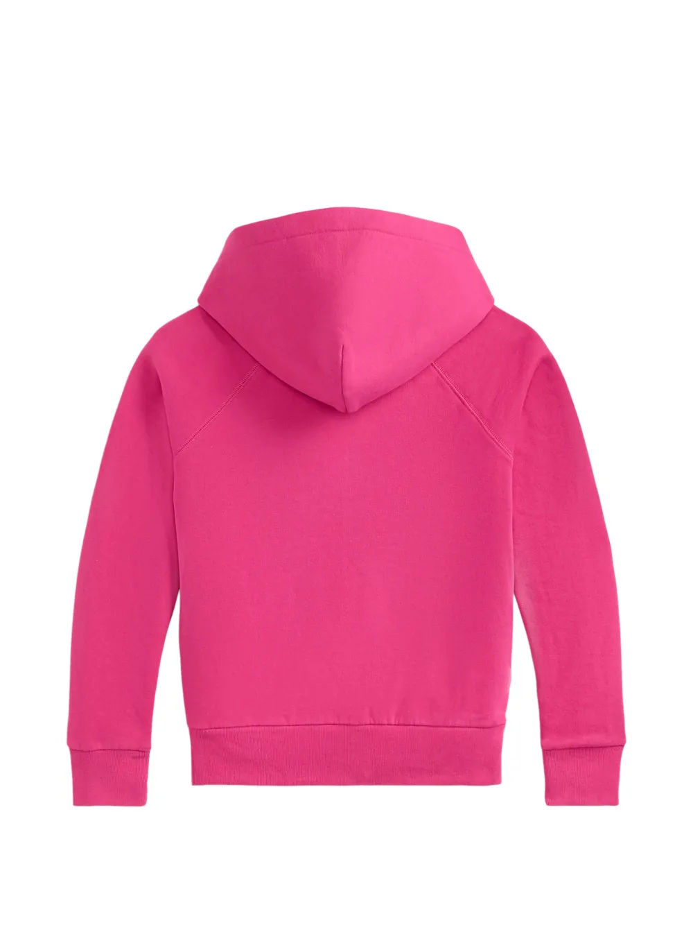 Худи с вышитым логотипом Polo Ralph Lauren Kids, розовый — фото 2