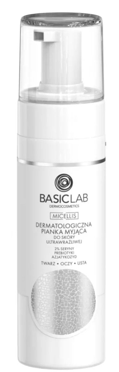 

Очищающая пенка для лица Basiclab Micellis, 150 мл