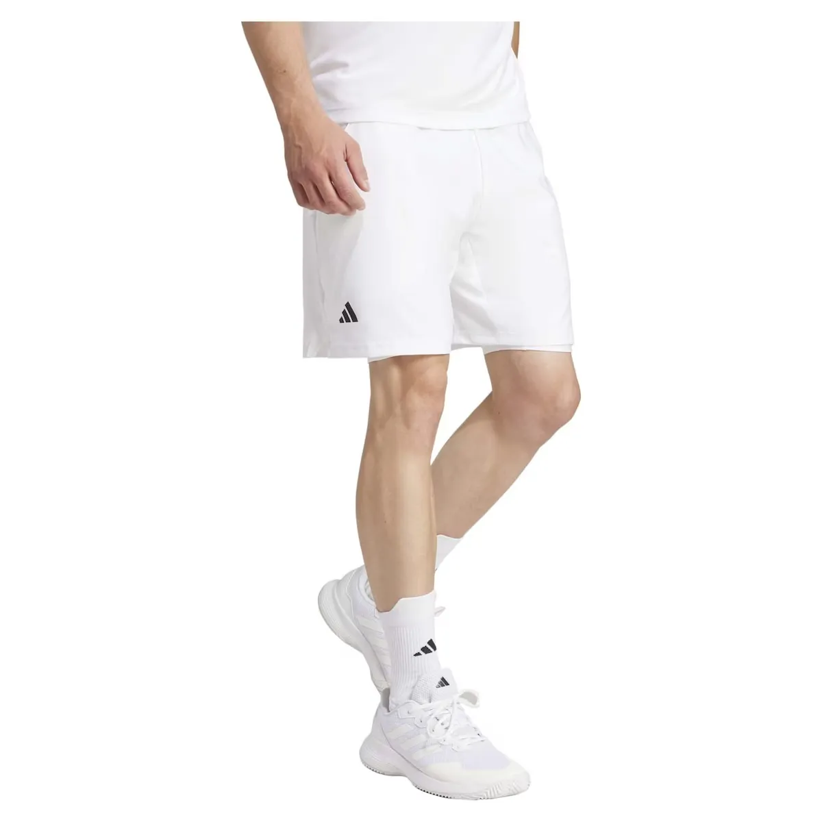 

Мужские теннисные шорты Adidas CLUB 2IN1, белый