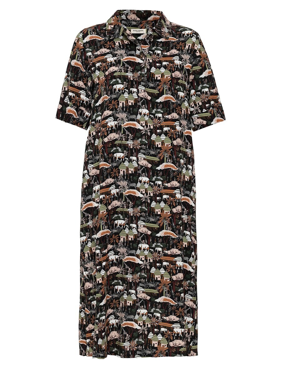 

Платье рубашка Anou Anou Shirt Dress Pori, черный
