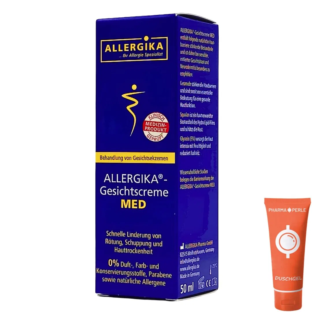 Крем для лица ‎Pharma Perle — Allergika Face Cream MED, Pharma, 50 мл
