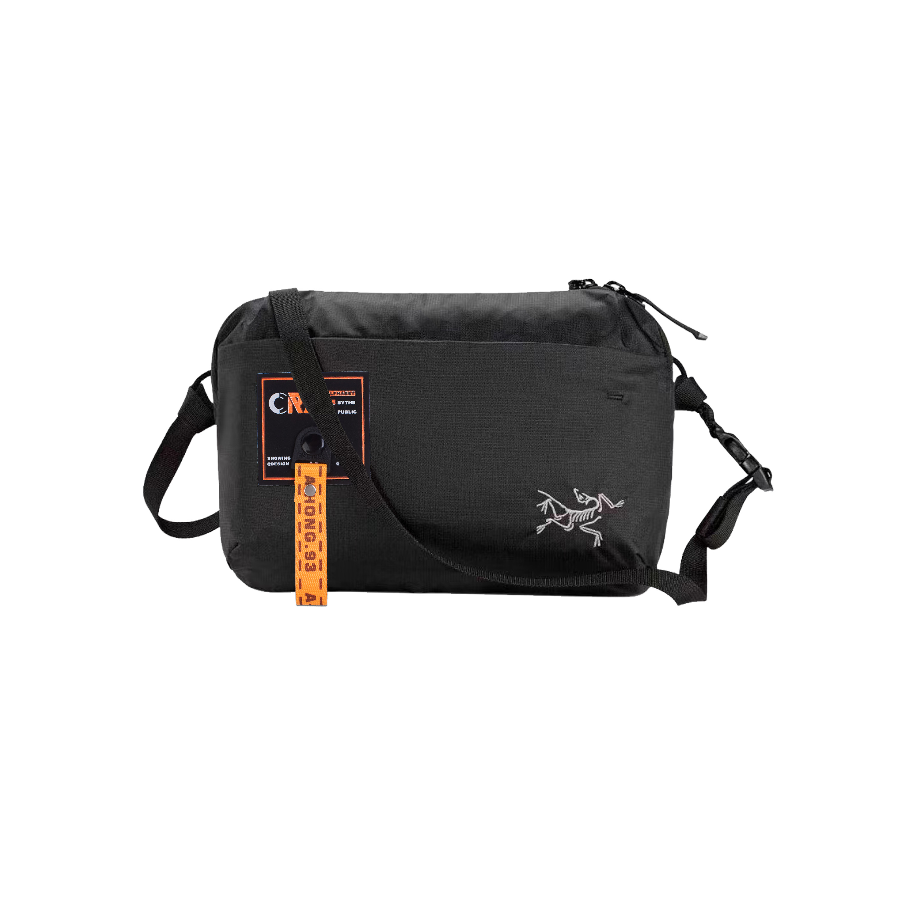 

Arcteryx Полиамидная поясная сумка унисекс черная, Subtle Words
