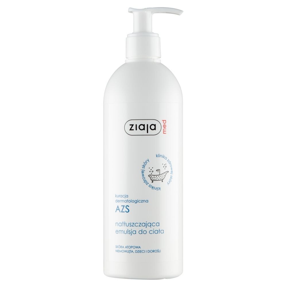 

Ziaja Med Kuracja Dermatologiczna AZS эмульсия для тела, 400 ml