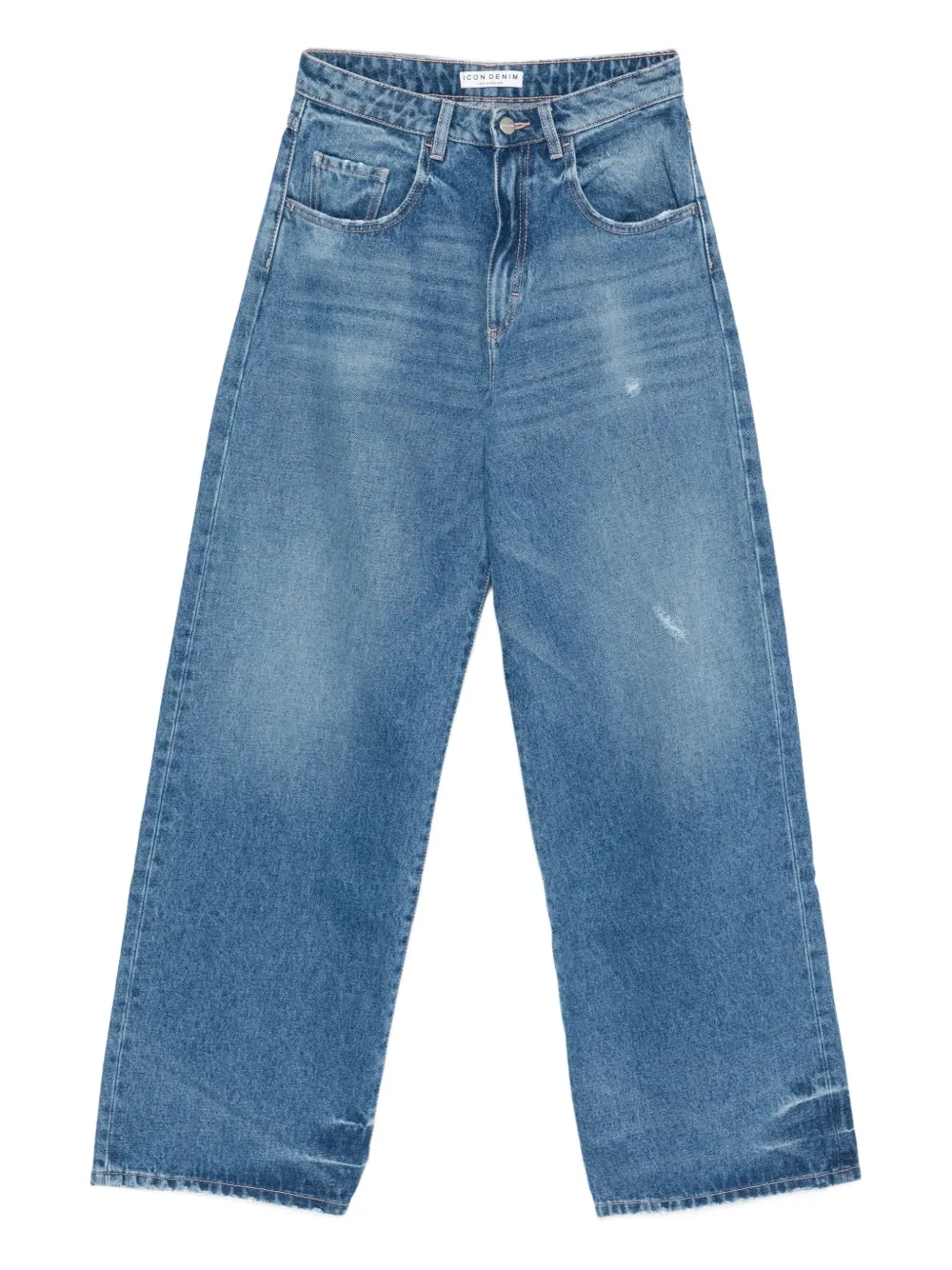 

Потертые джинсы Poppy ICON DENIM, синий