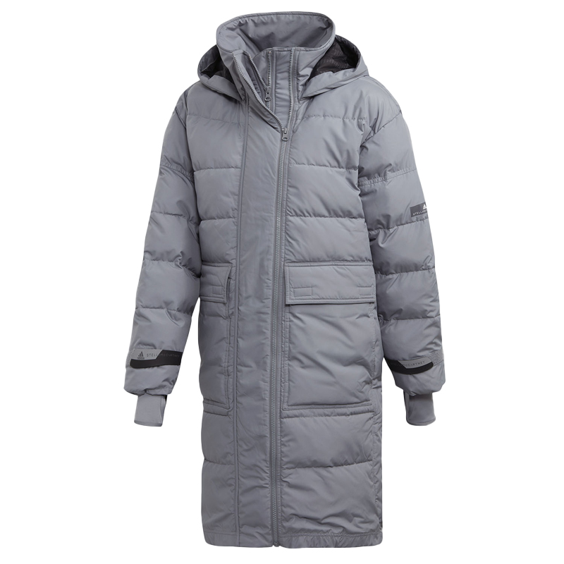 

Куртка SMC Puffer женская серая Adidas, серый