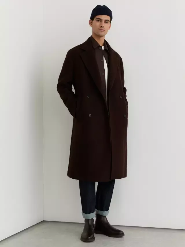 Кожаные ботинки челси Jagger, темно-коричневые Reiss — фото 3